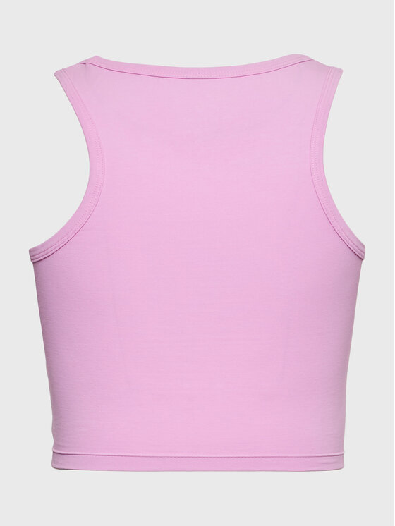 Deha Deha Top A00190 Różowy Slim Fit