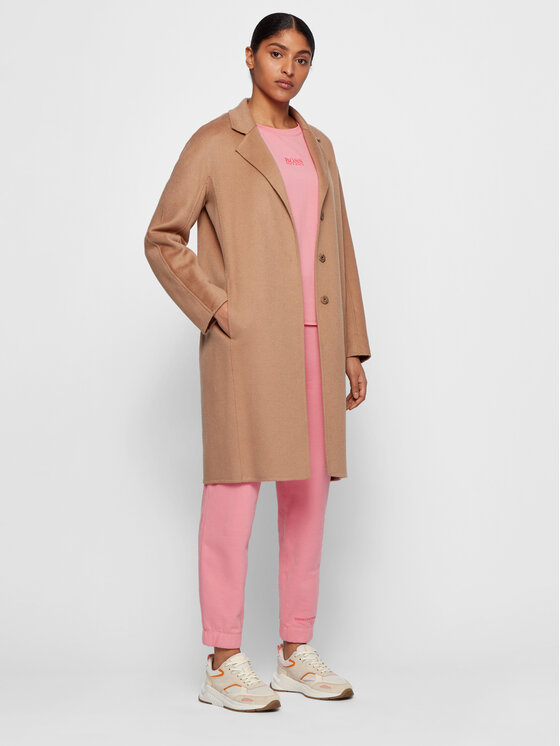 BOSS Boss Palaidinė C_Elina_Active 50456738 Rožinė Relaxed Fit