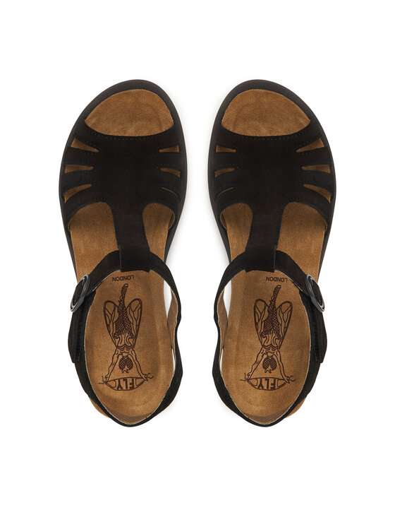 Fly London Fly London Босоніжки Gaitfly P144959007 Чорний