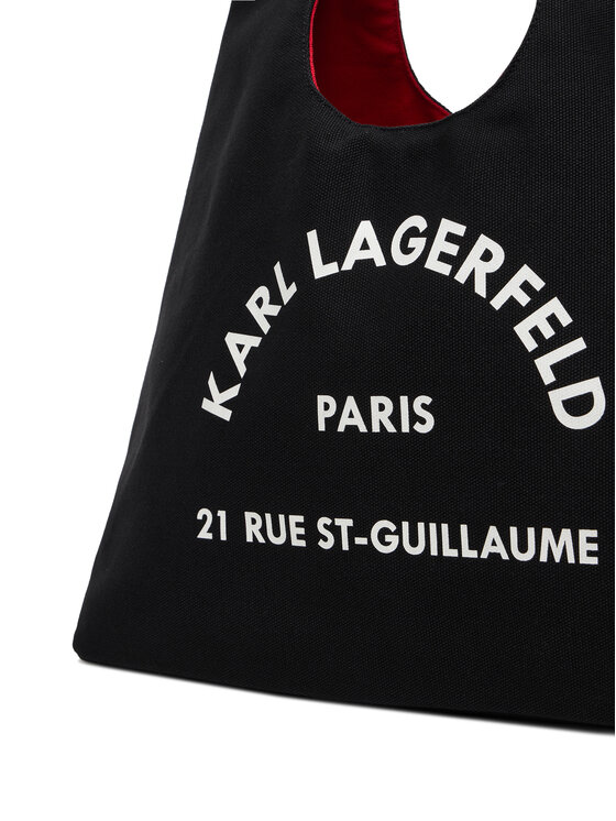 KARL LAGERFELD KARL LAGERFELD Дамска чанта B1W50015 Черен