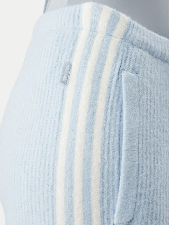 adidas adidas Pantaloni da tuta Adiluna Season 2 X Jennie Knitted Loose Joggers LD8917 Blu Relaxed Fit