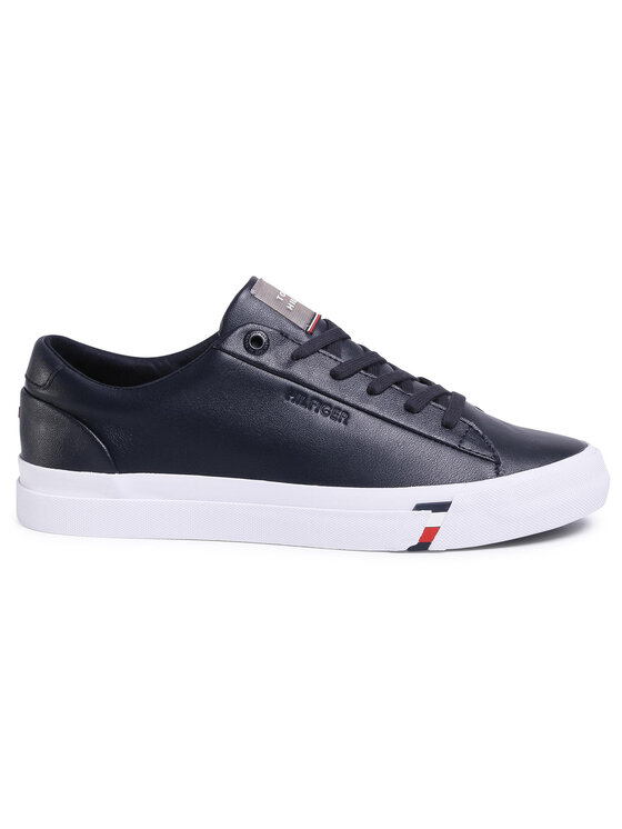 Tommy Hilfiger Sneakers Corporate Leather Sneaker FM0FM02672 Blu scuro