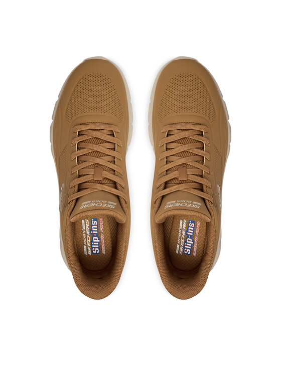 Skechers Skechers Sneakersy Bobs B Flex 118116 Světle hnědá
