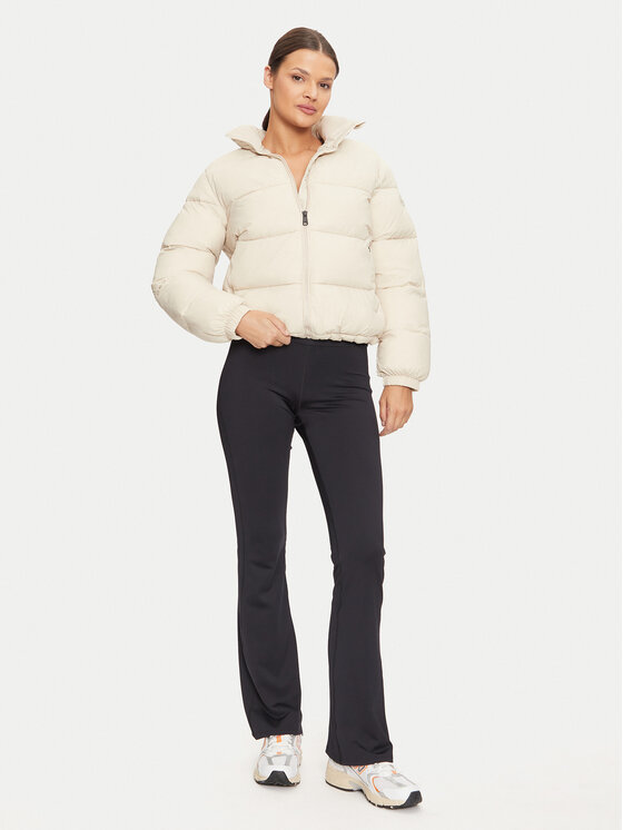 Napapijri Napapijri Žieminė striukė A-Box Logo NP0A4HZ1 Smėlio Loose Fit
