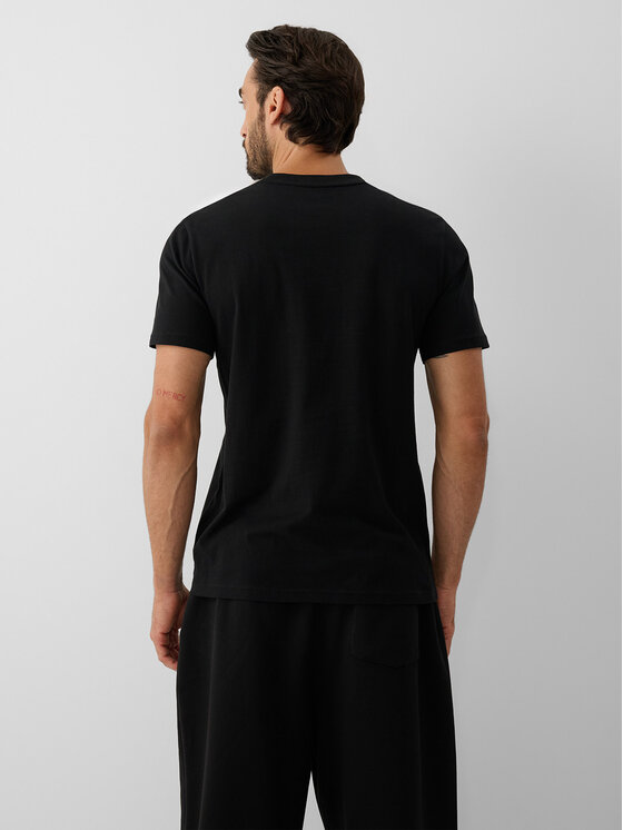 4F 4F T-Shirt COMMERCIAL Czarny Regular Fit