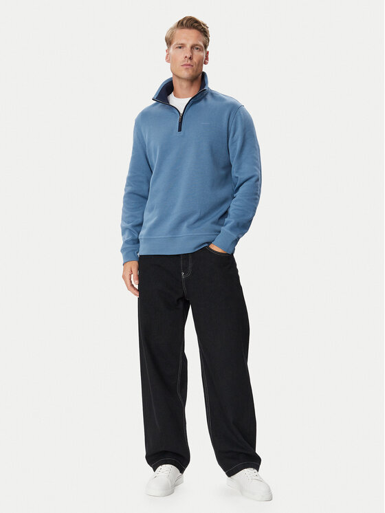 Gant Gant Majica dugih rukava 2067160 Plava Regular Fit