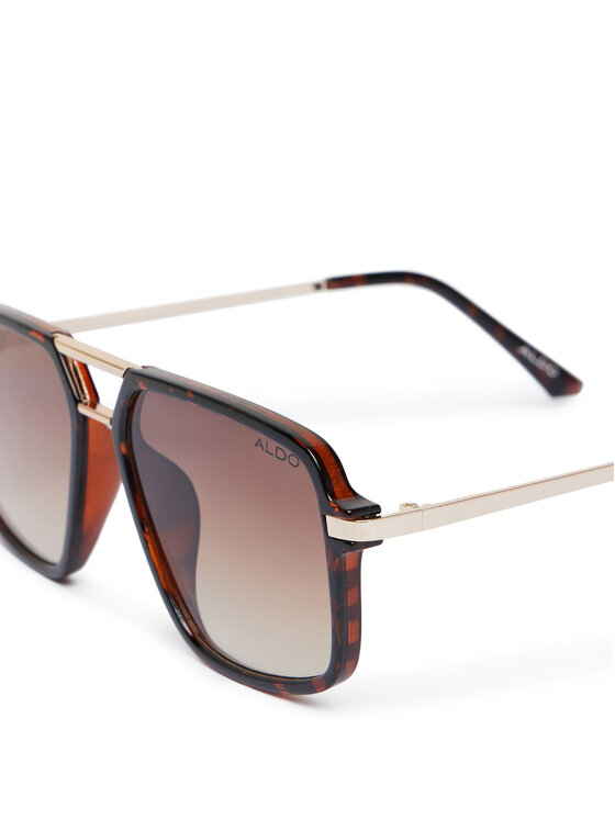 Aldo Aldo Okulary przeciwsłoneczne Nataniel 13935596 Brązowy