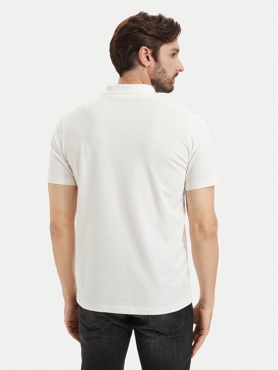 KARL LAGERFELD KARL LAGERFELD Polo 745024 563221 Bianco Regular Fit