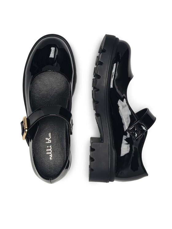 Nelli Blu Nelli Blu Halbschuhe CS5129-11 Schwarz