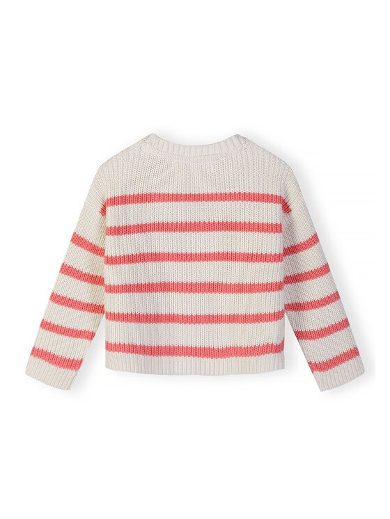 minoti minoti Kardigan 30KNIT105 Koralowy Regular Fit