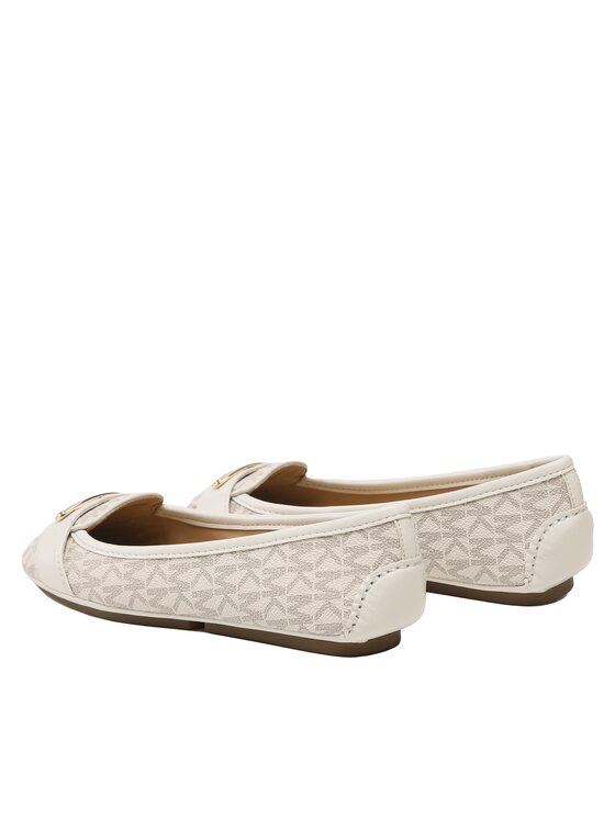 MICHAEL Michael Kors MICHAEL Michael Kors Balerinke Mk Plate Moc 40R3MKFR1B Bež