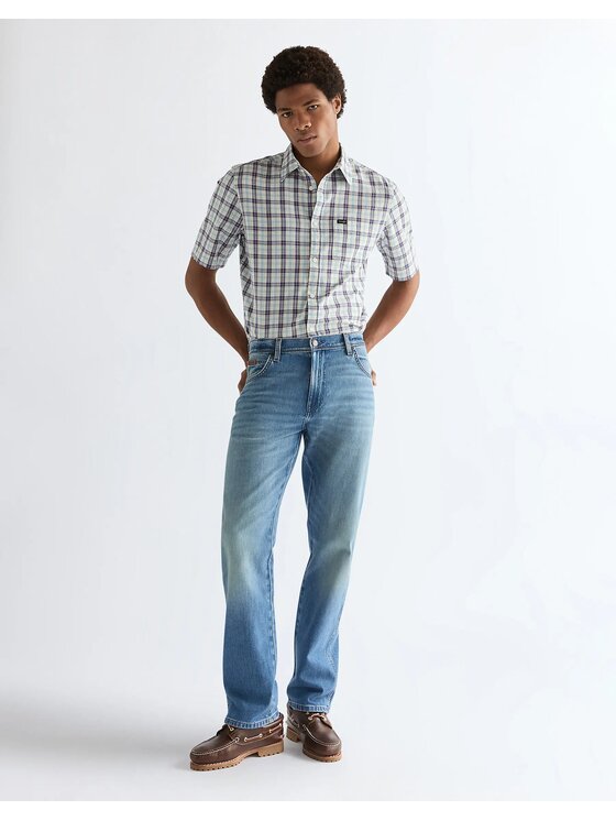 Wrangler Wrangler Jeansy TEXAS Niebieski Straight Fit
