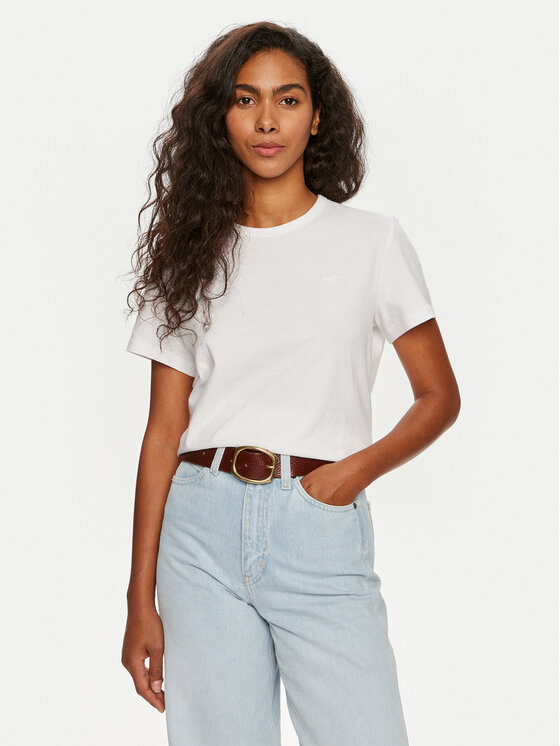 Női Póló Mustang, Méret: XS, Fehér, Ada 1013929