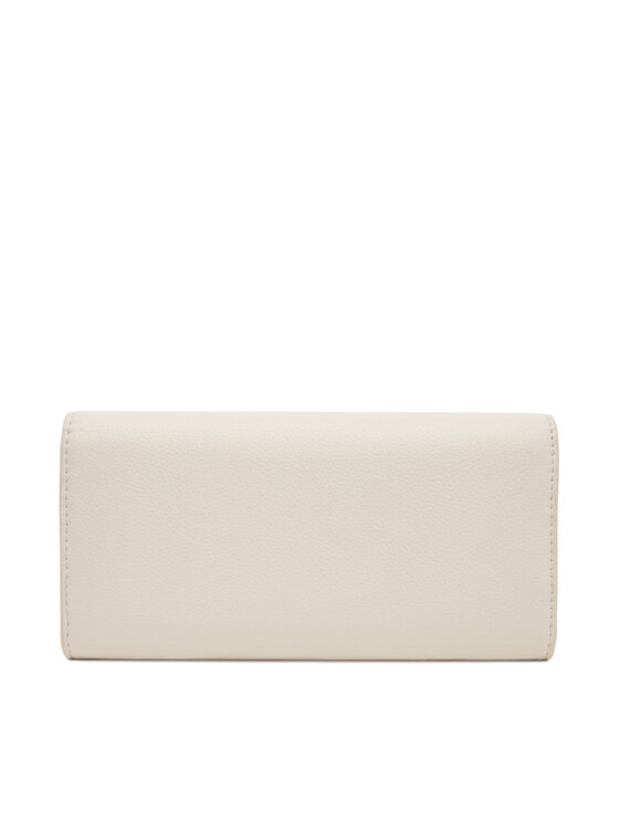 Tommy Hilfiger Tommy Hilfiger Veľká dámska peňaženka Th Legacy Flap Lrg Wallet AW0AW17267 Écru