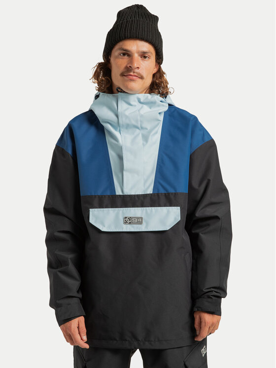 DC Shoes Geacă pentru snowboard Anorak ADYTJ03088 Negru Reglan Fit