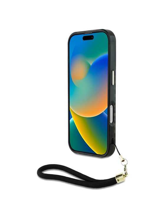 Guess Guess Etui na telefon Apple iPhone 16 Brązowy