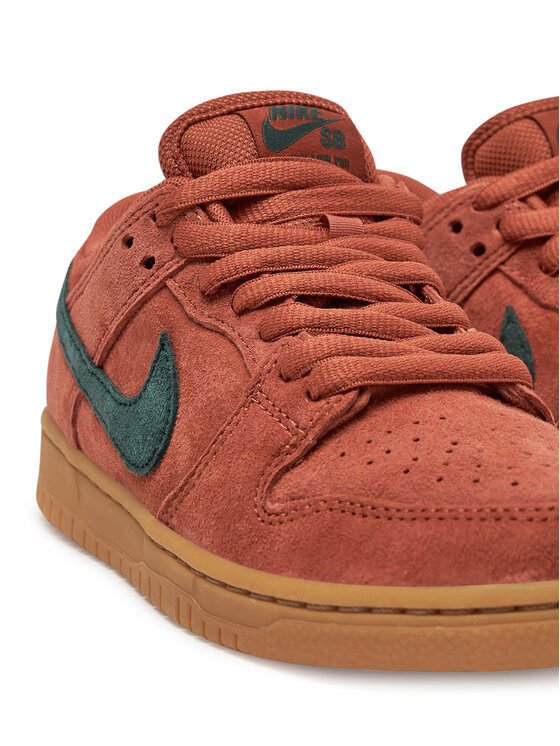 Nike Nike Sneakersy Sb Dunk Low Pro HF3704 800 Pomarańczowy