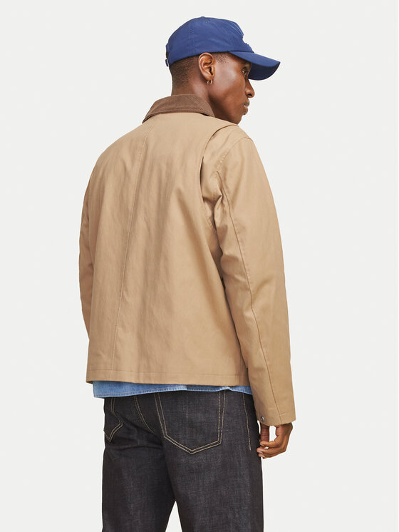 Jack&Jones Jack&Jones Μπουφάν μεταβατικό Manchester 12272884 Μπεζ Regular Fit
