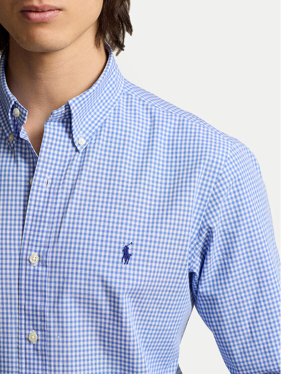 Polo Ralph Lauren Polo Ralph Lauren Cămașă 710928254004 Albastru Slim Fit