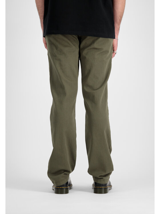 Alpha Industries Alpha Industries Spodnie cargo Alpha Chino Pant Zielony Straight Leg