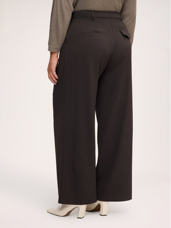 Fiorella Rubino Fiorella Rubino Pantaloni di tessuto P063T005428N022 Marrone Regular Fit
