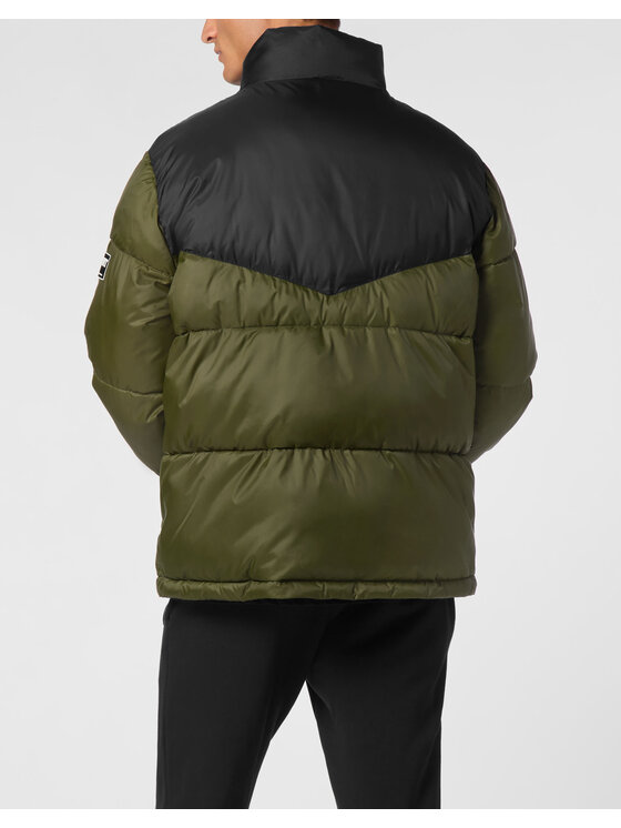 Plein Sport Plein Sport Kurtka puchowa 14139 Czarny Regular Fit
