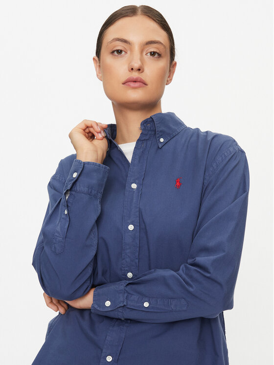 Polo Ralph Lauren Polo Ralph Lauren Hemd 211916277004 Dunkelblau Regular Fit