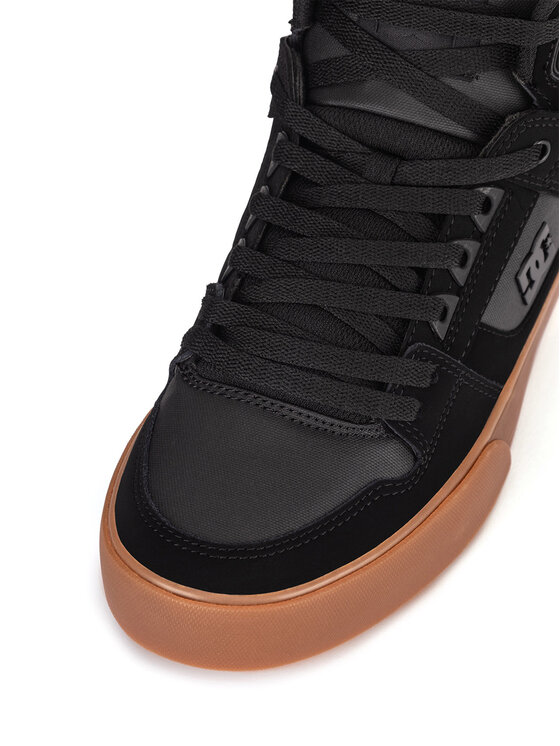 DC DC Αθλητικά PURE HIGH-TOP WC ADYS400043-BGM Μαύρο