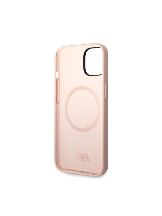 KARL LAGERFELD KARL LAGERFELD Etui na telefon Silicone NFT Ikonik MagSafe Różowy