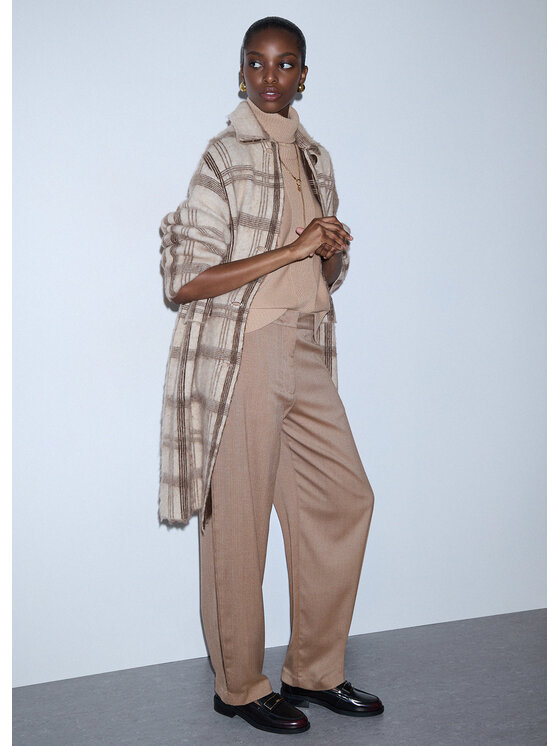 Liu Jo Liu Jo Pantalone da abito WF6087T732AL9179 Beige Regular Fit