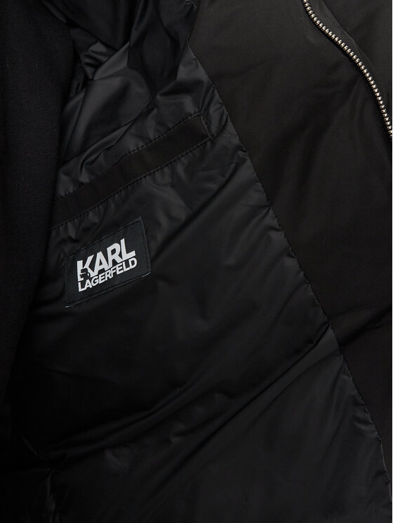 KARL LAGERFELD KARL LAGERFELD Hanorac 455003 544515 Negru Regular Fit