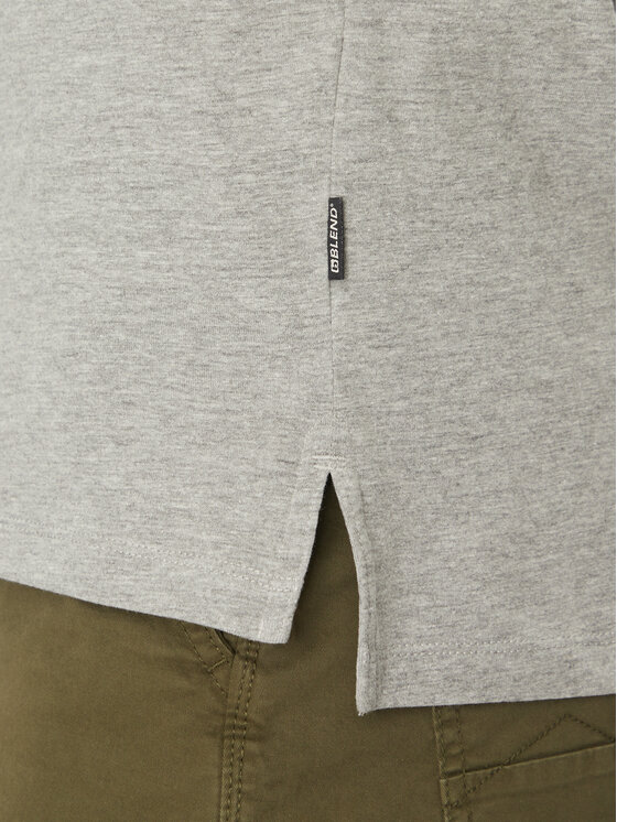 Blend Blend T-krekls 20718297 Pelēks Regular Fit