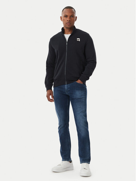 KARL LAGERFELD KARL LAGERFELD Pulóver 705712 562900 Sötétkék Regular Fit