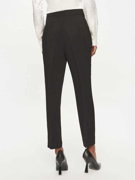 PINKO PINKO Spodnie materiałowe Parano 102861 A213 Czarny Regular Fit