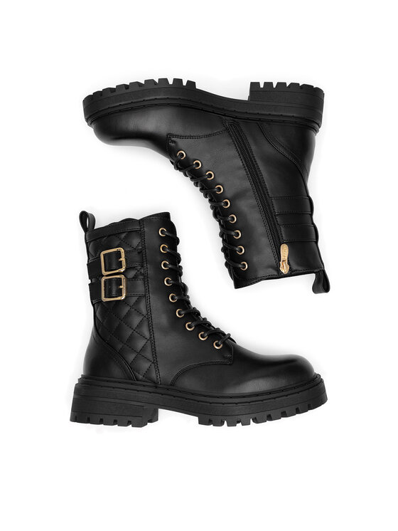 DeeZee DeeZee Čizme HY60208-4 Crna
