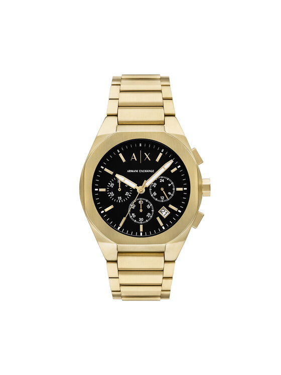 Armani exchange orologio oro hotsell