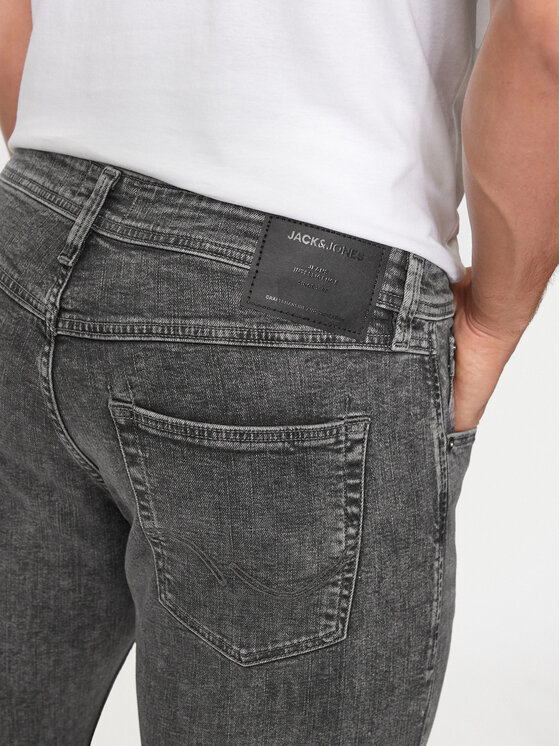 Jack & Jones Jack & Jones Jeansy Glenn 12263287 Szary Slim Fit
