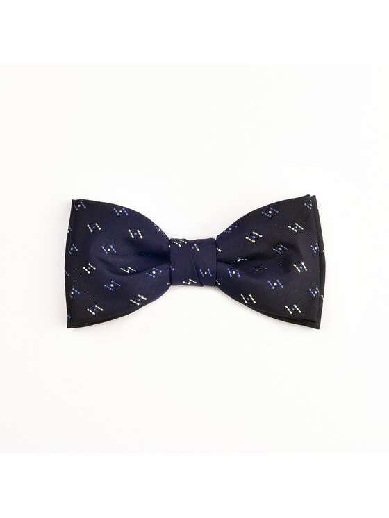 ELSNER ELSNER Papillon BUTTERFLY Z JEDWABNEGO ŻAKARDU A5311 Blu scuro