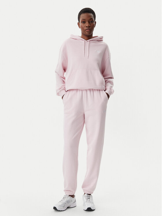 New Balance New Balance Spodnie dresowe Essentials WP41500 Różowy Relaxed Fit
