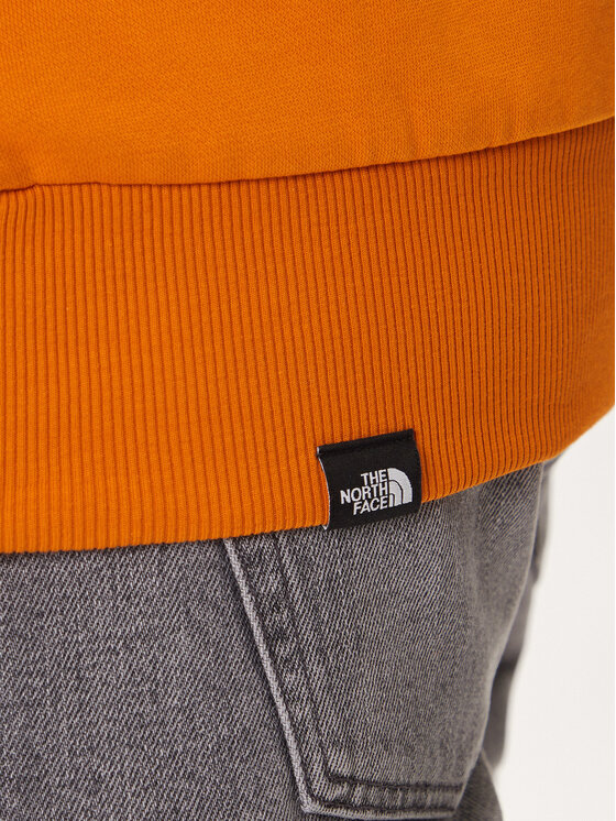 The North Face The North Face Sweatshirt Simple Dome NF0A89FC Orange Regular Fit