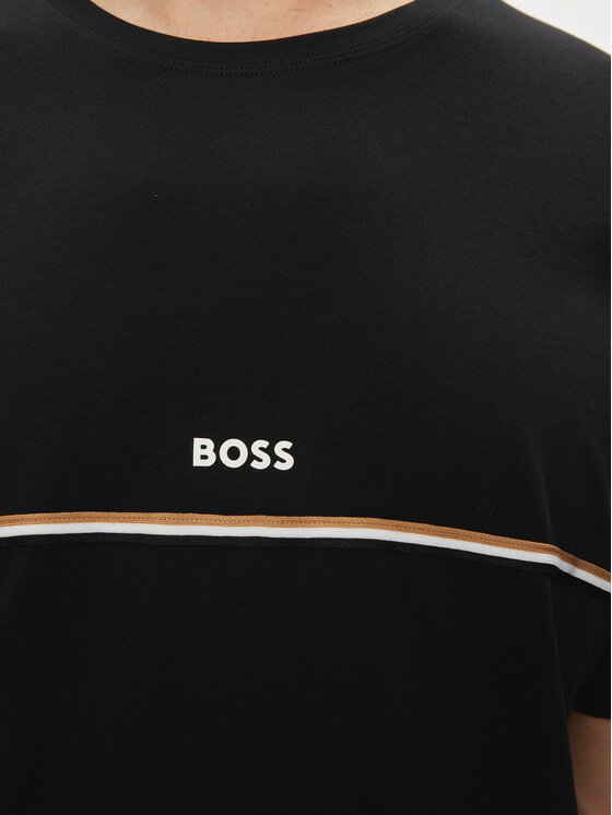BOSS Boss Футболка Unique 50515395 Чорний Regular Fit
