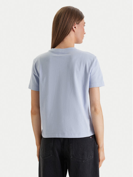 Calvin Klein Calvin Klein Tricou LV044C905G Albastru Regular Fit