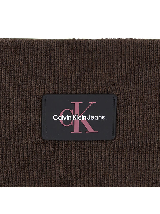 Calvin Klein Jeans Calvin Klein Jeans Пов'язка Monologo Rubber Headband K60K611258 Коричневий
