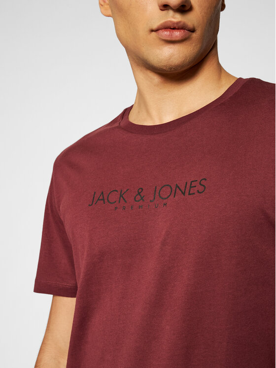 T-shirt Blagabriel 12188739 Bordeaux Regular Fit