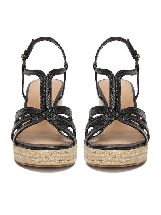 JENNY JENNY Espadrile CEO-SXH89783 Črna