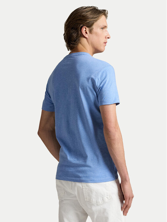 Polo Ralph Lauren Polo Ralph Lauren T-shirt 710671438441 Plava Custom Slim Fit