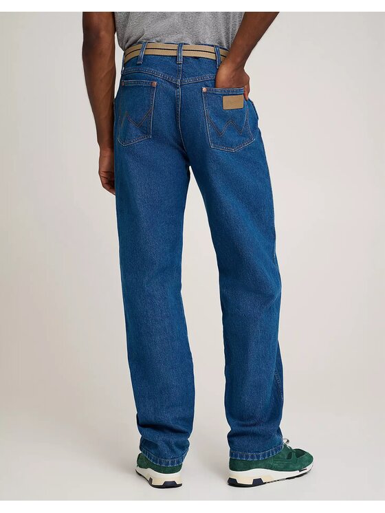 Wrangler Wrangler Jeansy 112378542 Niebieski Regular Fit