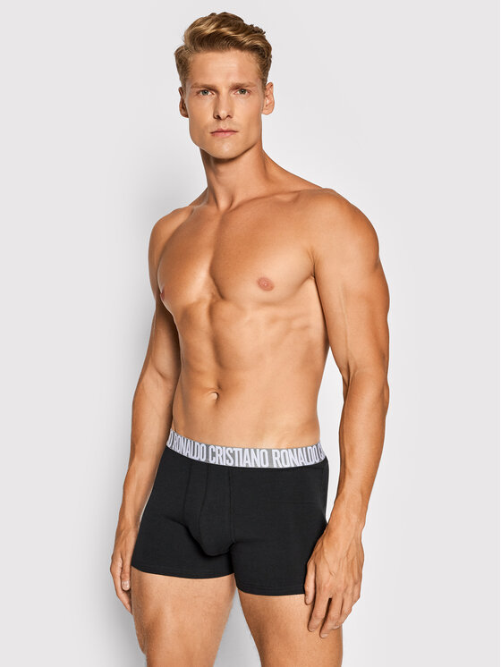 Set di 3 boxer Basic Trunk 3-Pack 8100-49-672 Nero...