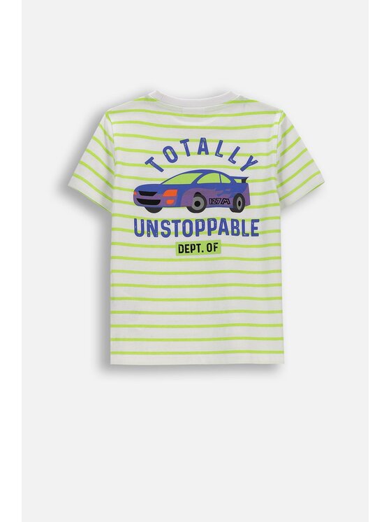 Coccodrillo Coccodrillo T-Shirt WC6143201HBK-001 Bílá Regular Fit