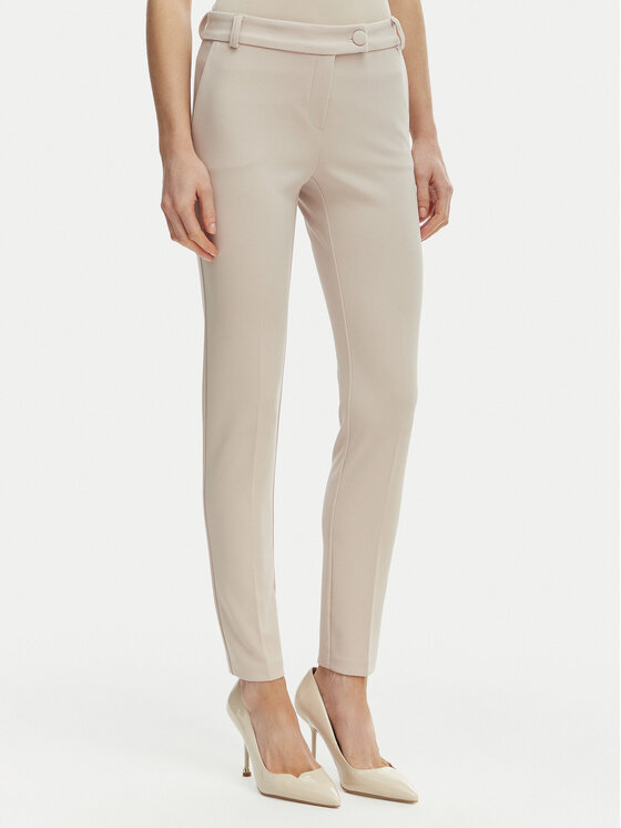Rinascimento Rinascimento Stoffhose CFC0127865003 Beige Slim Fit